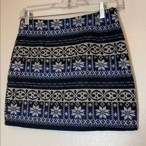 Lined Holiday Skirt